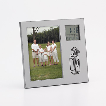 FRAME WITH CLOCK